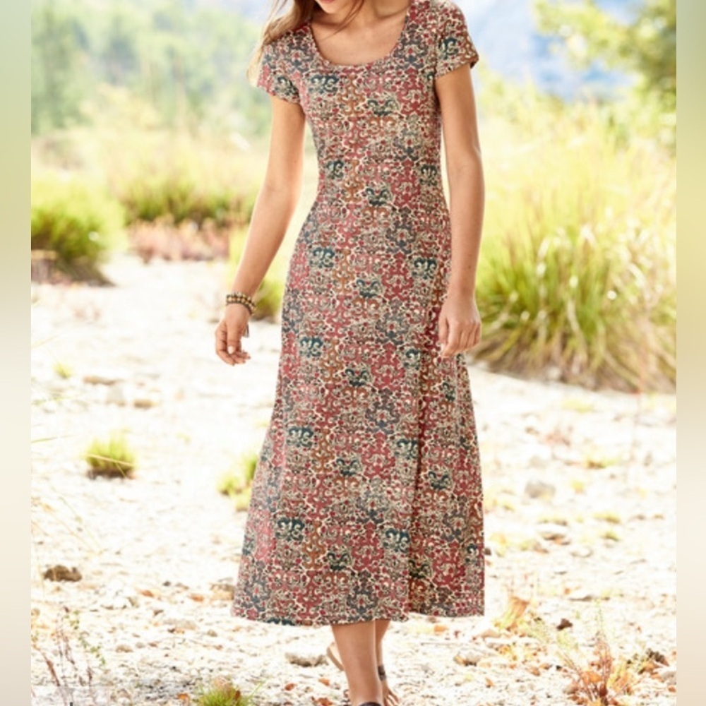 Peruvian connection midi dress